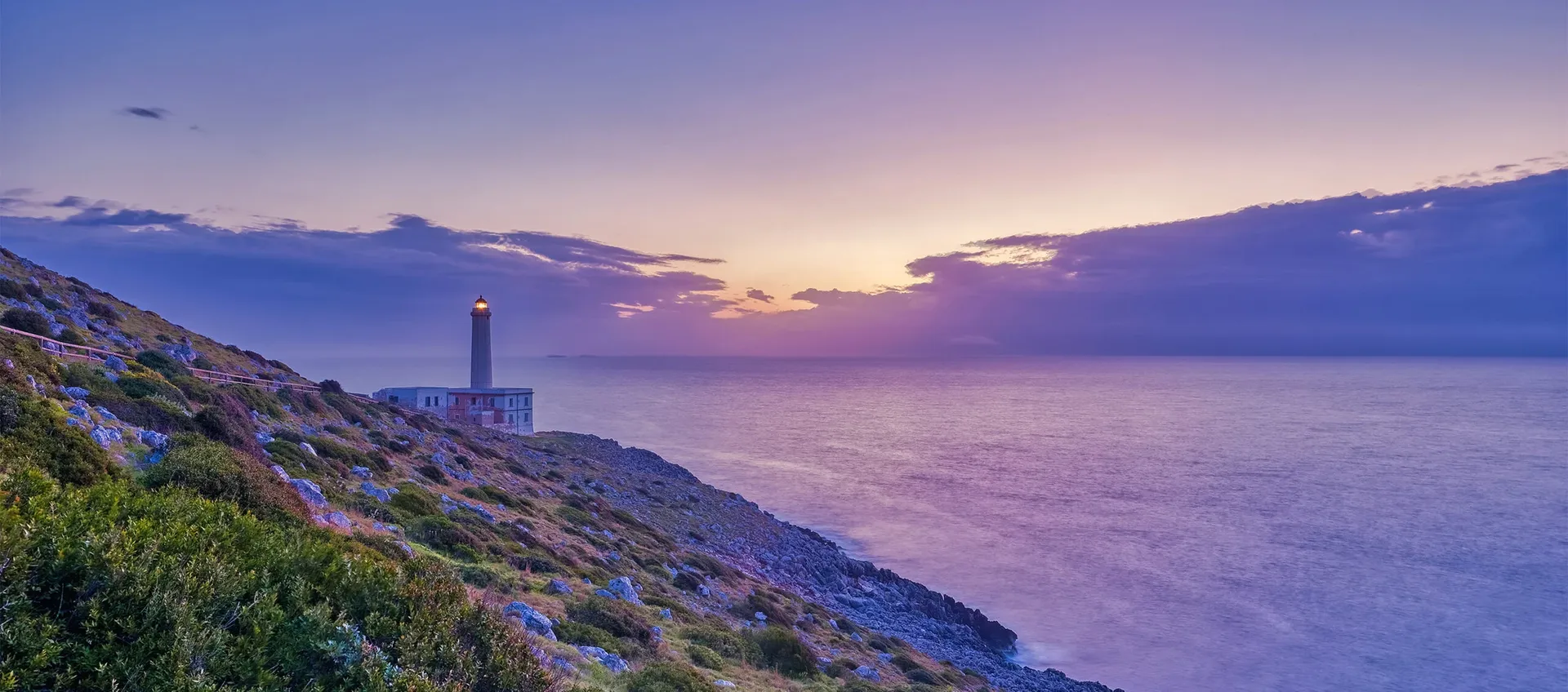 Lighthouse Punta Palascìa, Italy